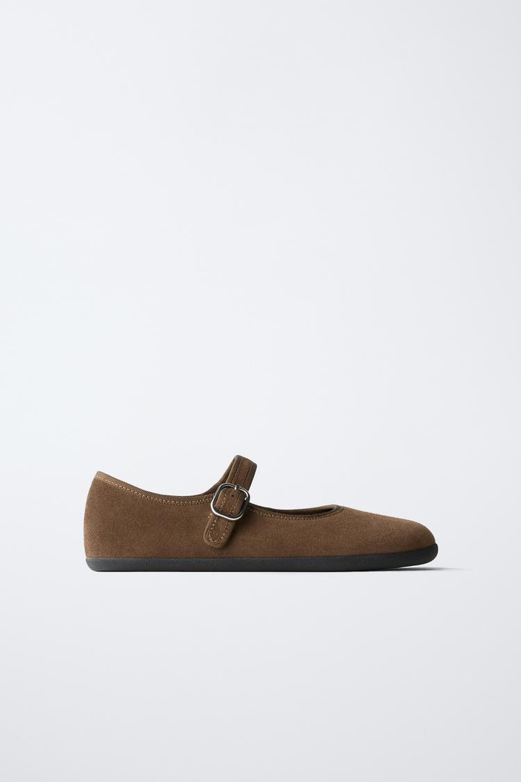 Bailarinas de cuero estilo barefoot 2