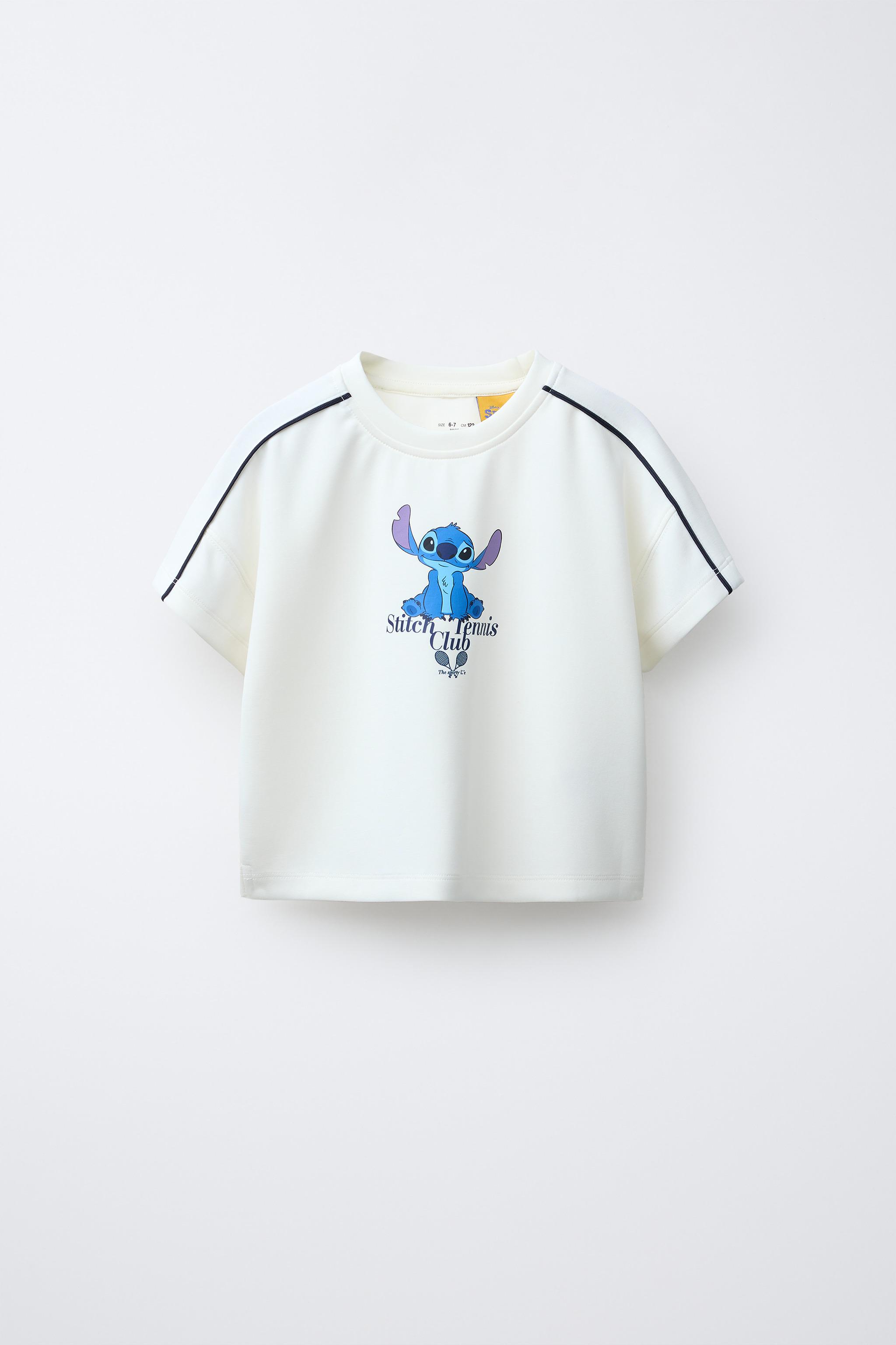 LILO & STITCH © DISNEY MODAL T-SHIRT - Ecru | ZARA Turkey