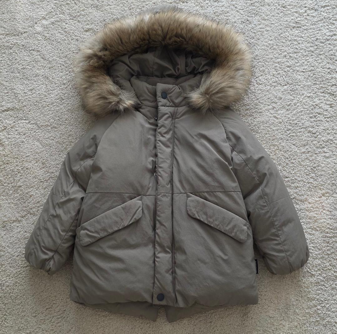 RIB TRIM PUFFER COAT - Image 2