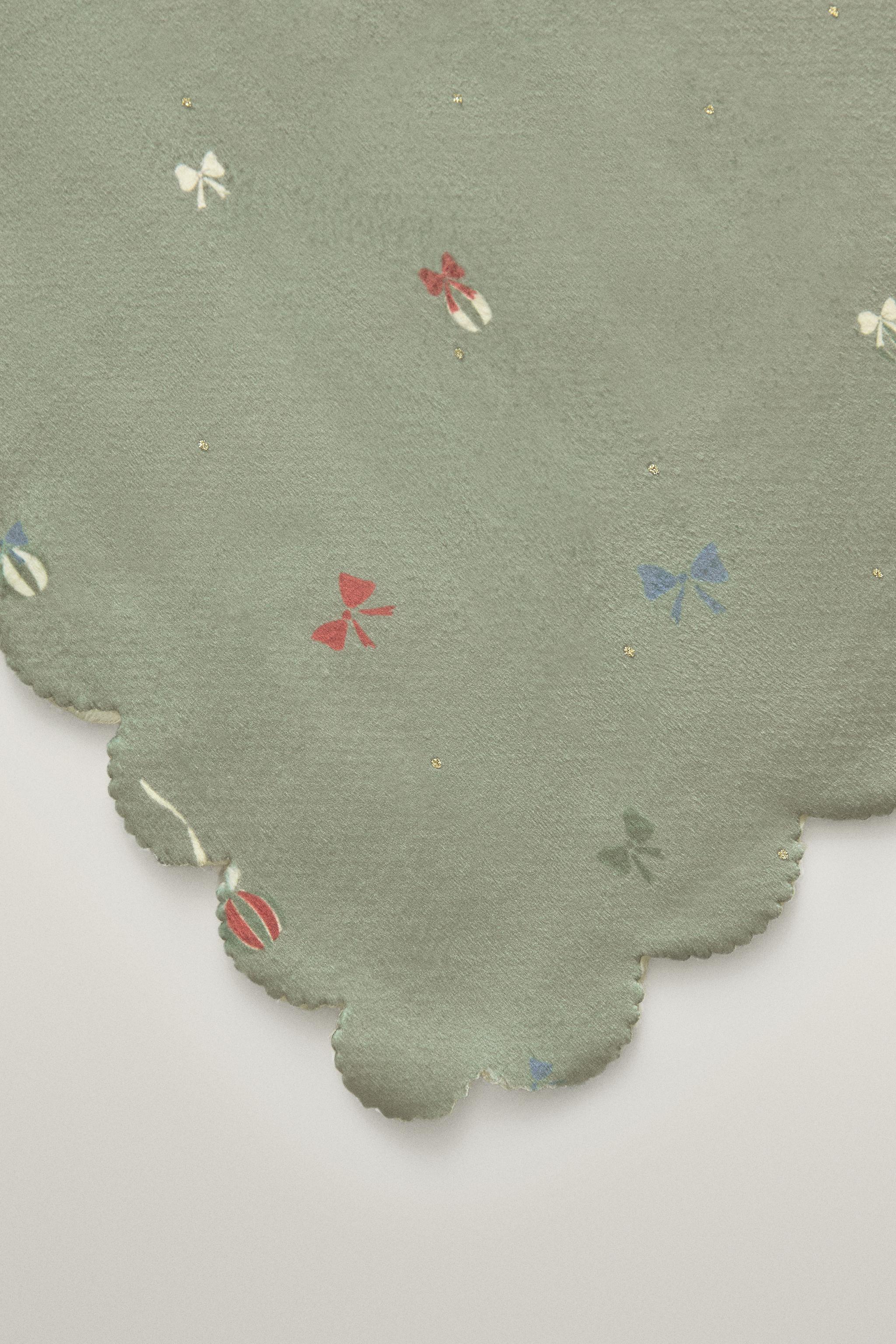 KIDS’ CHRISTMAS BOW SHERPA BLANKET