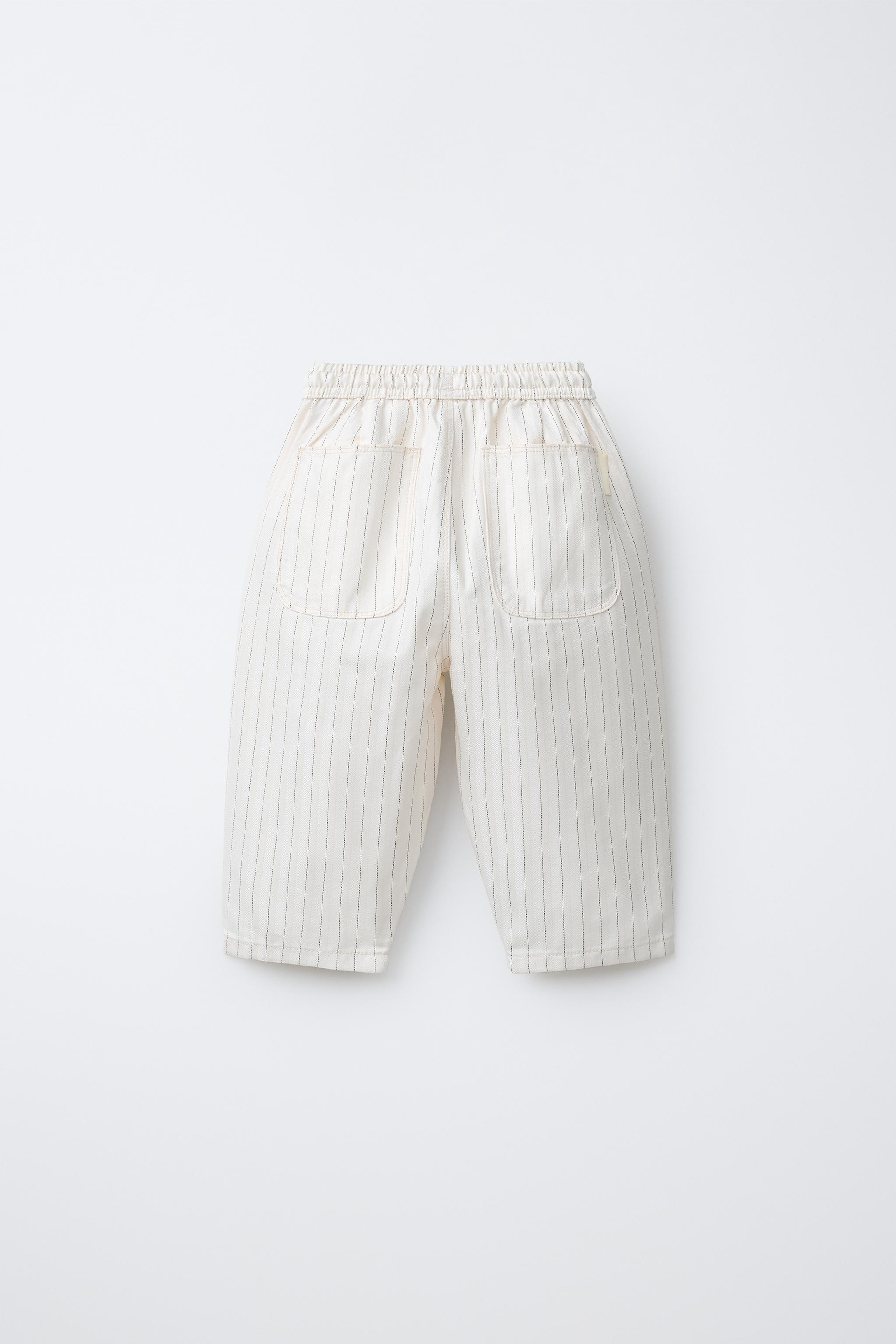 STRIPED COMFY PANTS