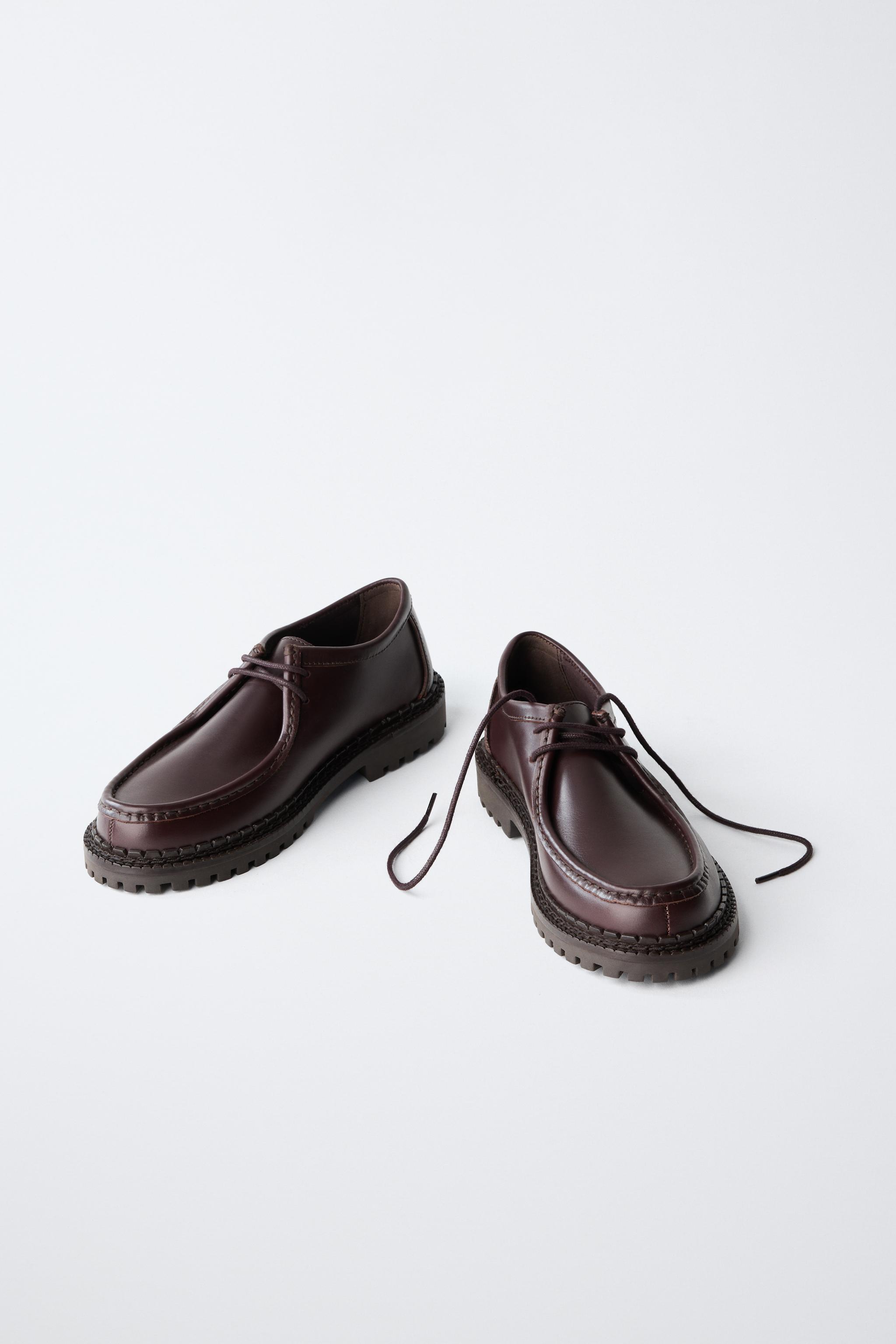 WALLABEE EN CUIR