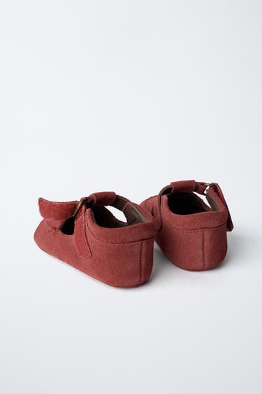 CHAUSSURES T EN CUIR - Rose de Zara - Image 4