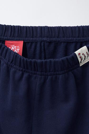 THE CAT IN THE HAT DR. SEUSS™ PLUSH TROUSERS - Navy blue by Zara - Image 2