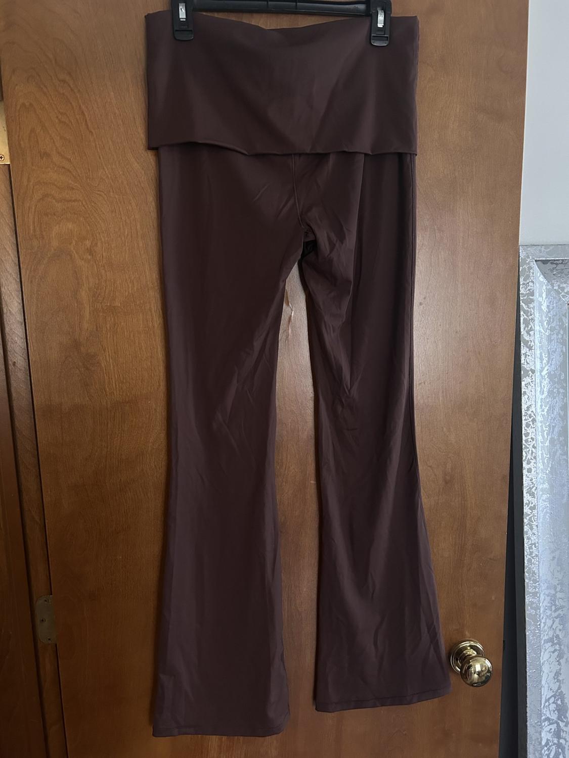 LEGGINGS FLARE POLIAMIDA STRETCH BODYCON - Image 2
