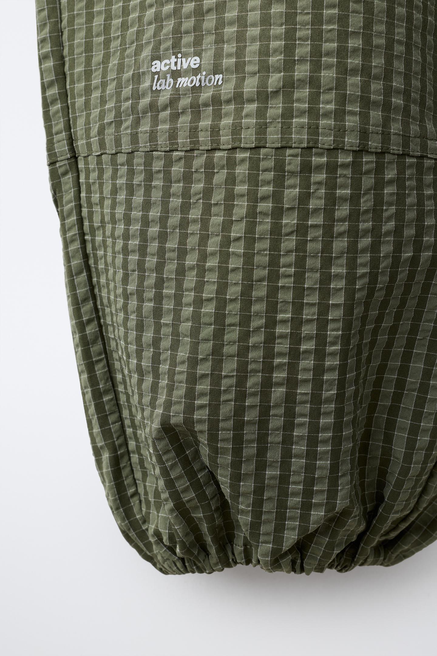 Детские брюки Zara Water-Repellent Technical Balloon, цвет: Хаки — фото 5