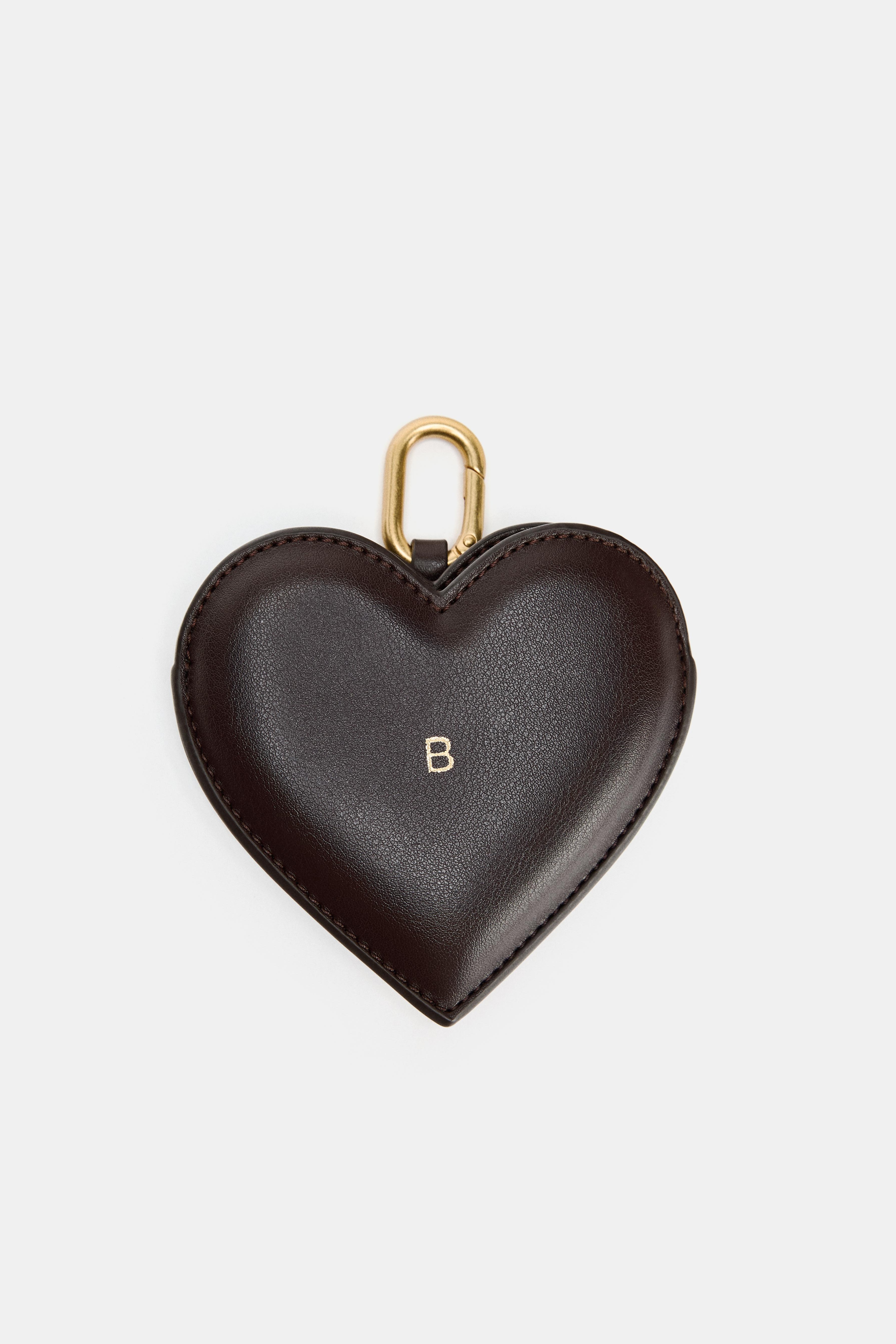 HEART CHARM - Burgundy Red | ZARA United States