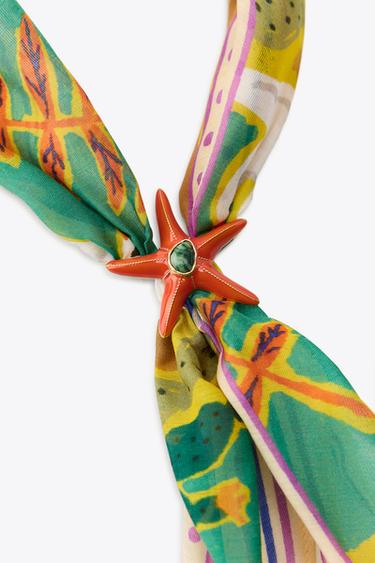 STARFISH MODAL BANDANNA - Multicoloured by Zara - Image 2