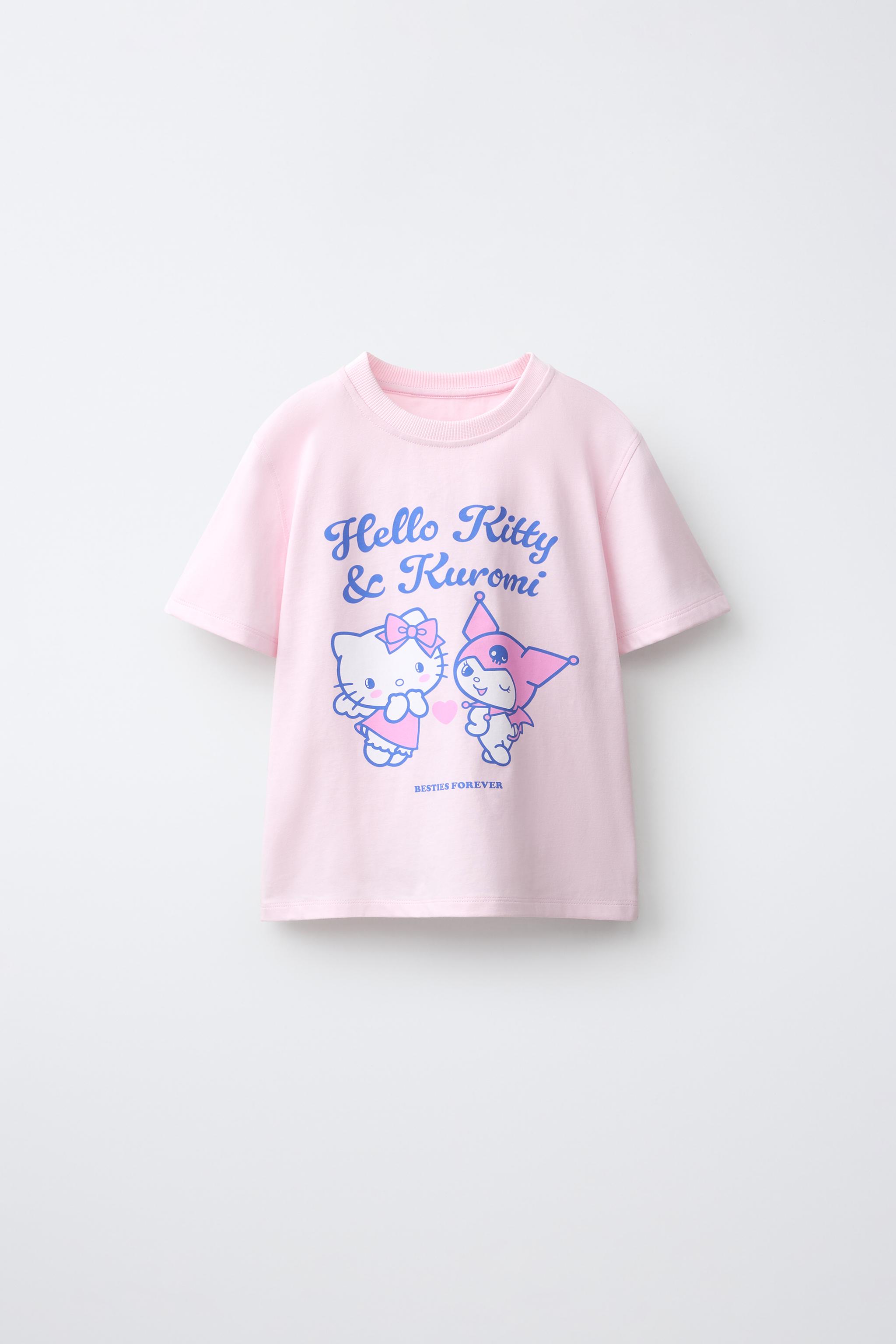 T-SHIRT HELLO KITTY AND KUROMI © SANRIO