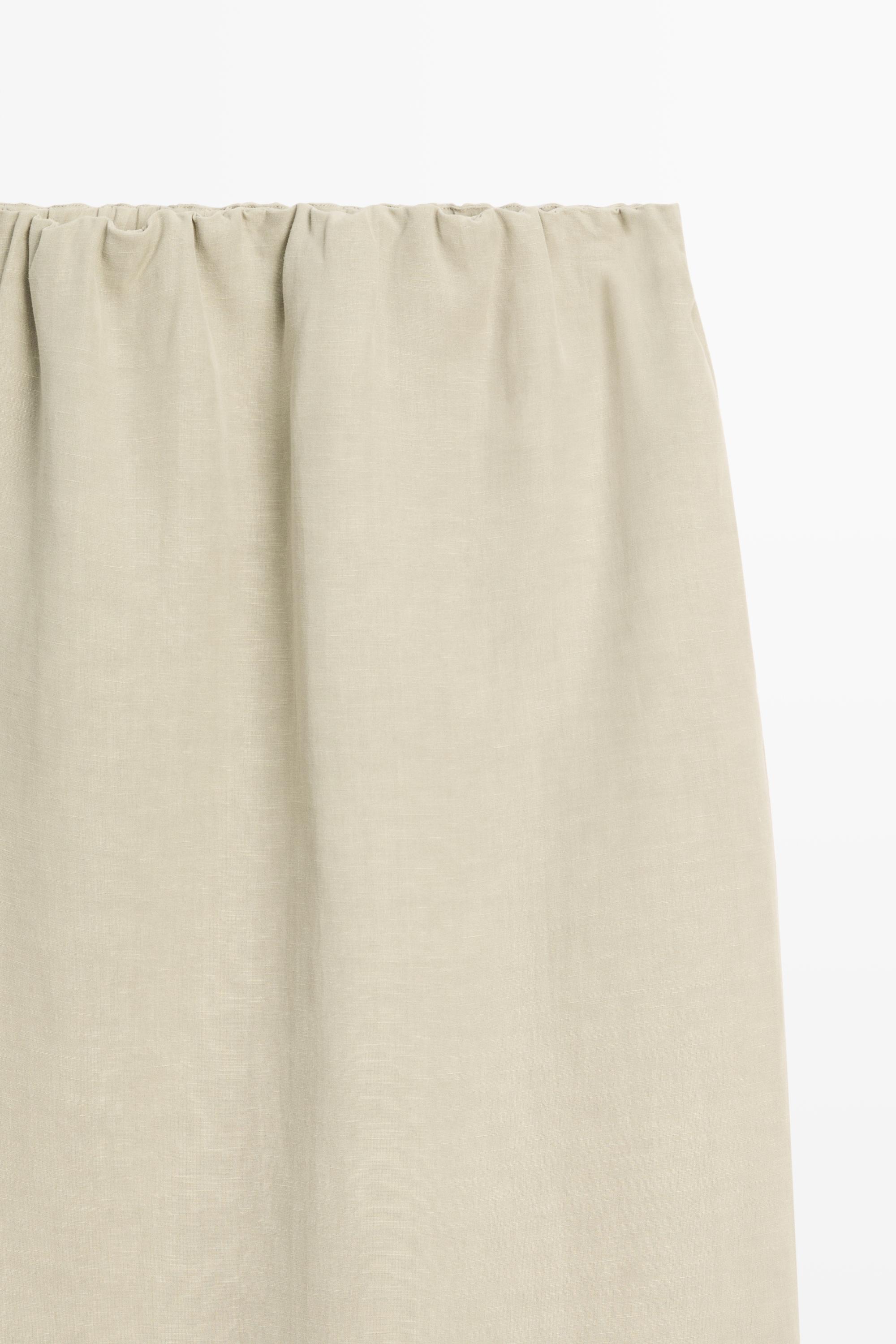 Double-layer midi skirt - STUDIO