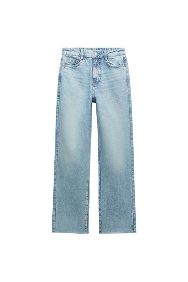 Z1975 STRAIGHT HIGH-WAIST CROPPED JEANS