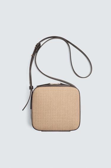 BANDOLERA TRENZADA - Marrón de Zara