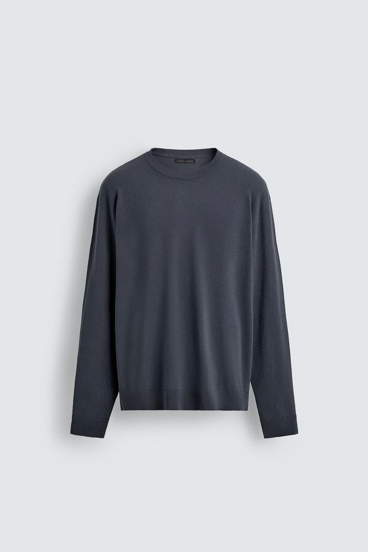 ZARA BASIC REGULAR FIT JUMPER