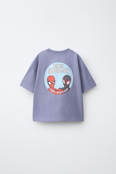 SPIDER-MAN © MARVEL T-SHIRT - Light blue by Zara