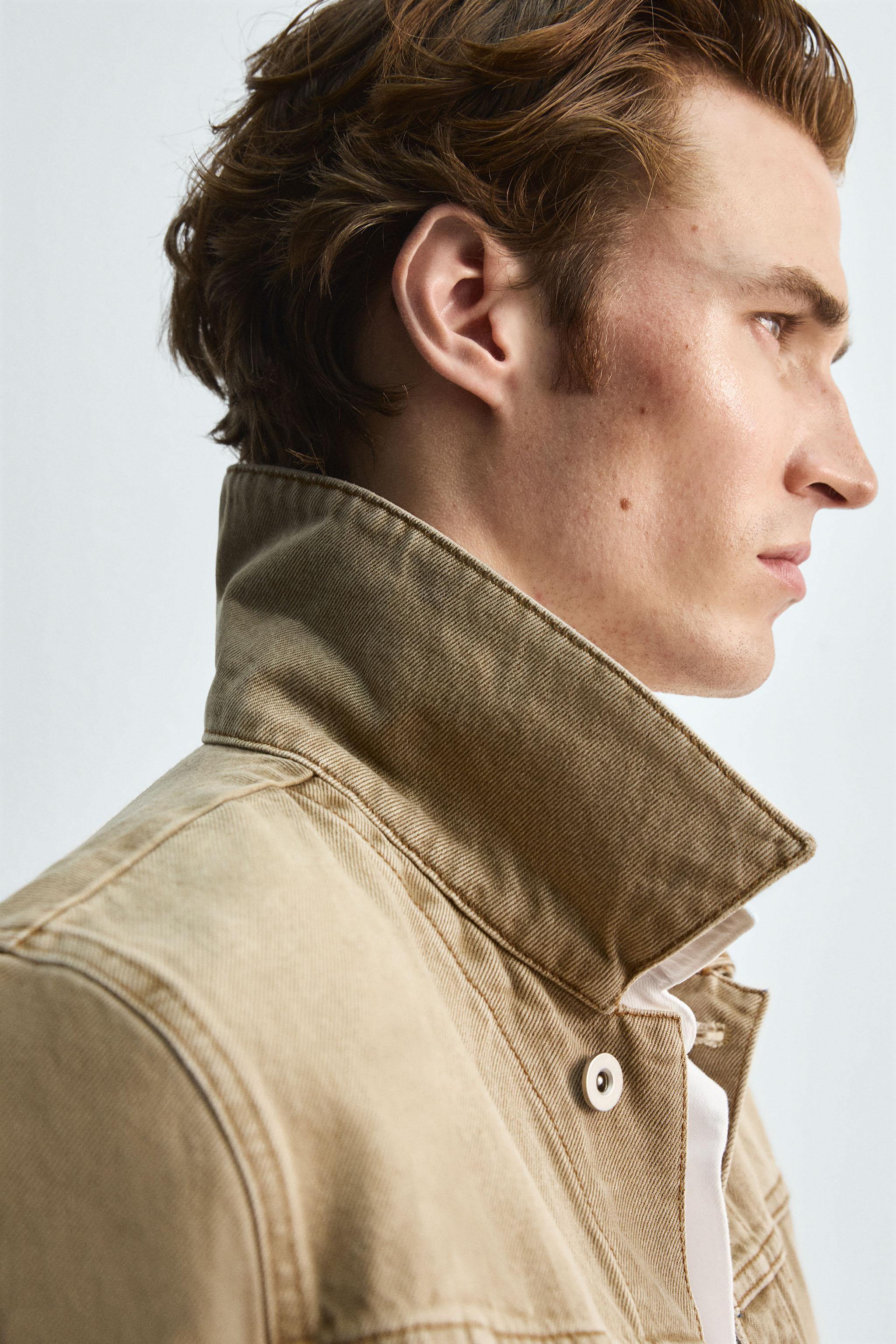 LIMITED EDITION DENIM JACKET - taupe brown | ZARA United States