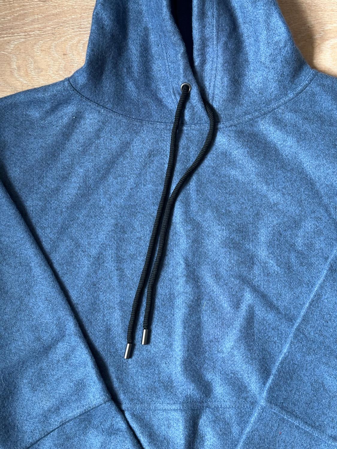 BLUE BOXY HOODIE - Image 2
