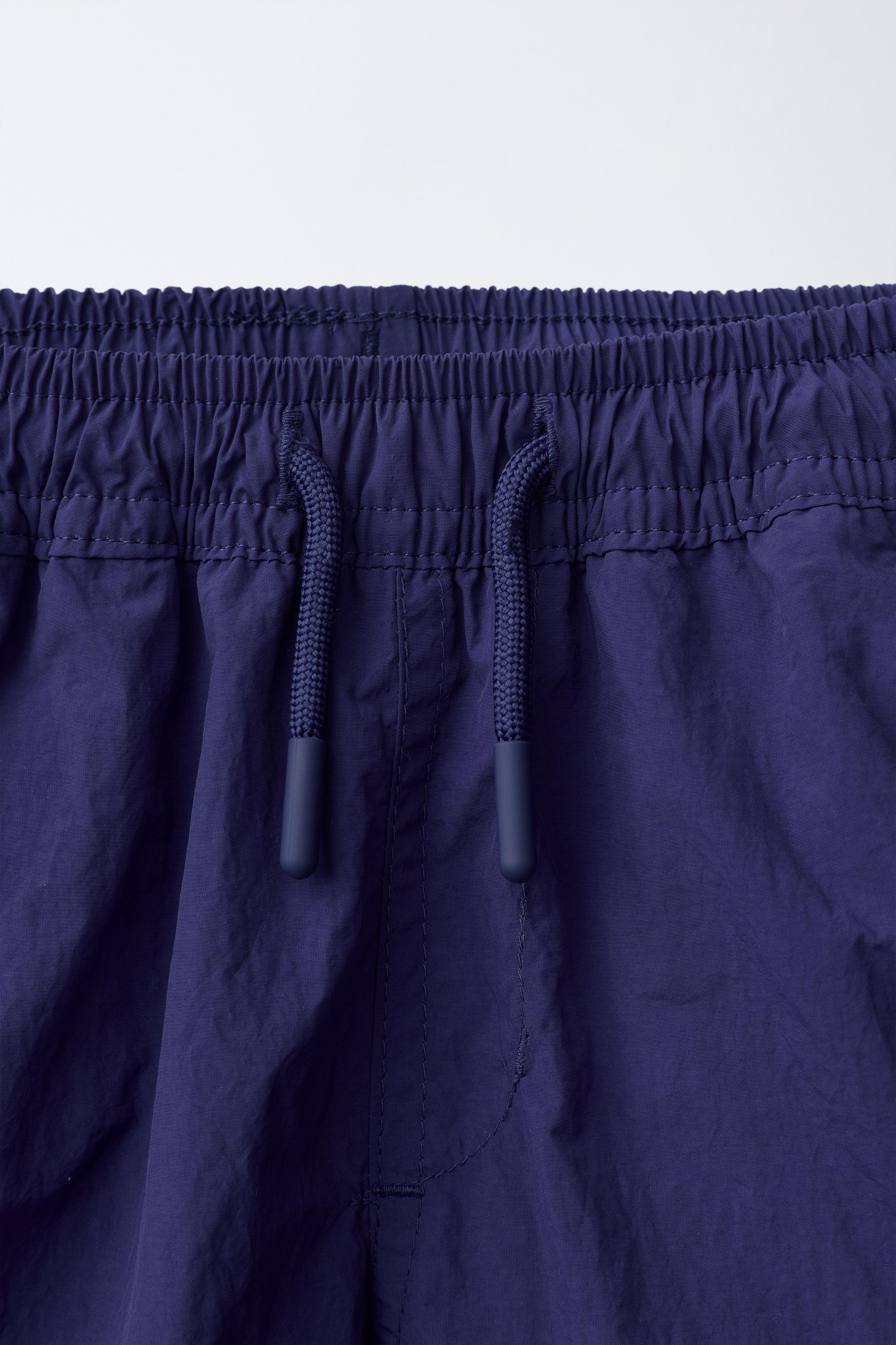Детские шорты Zara PLAIN NYLON SHORTS — фото 3