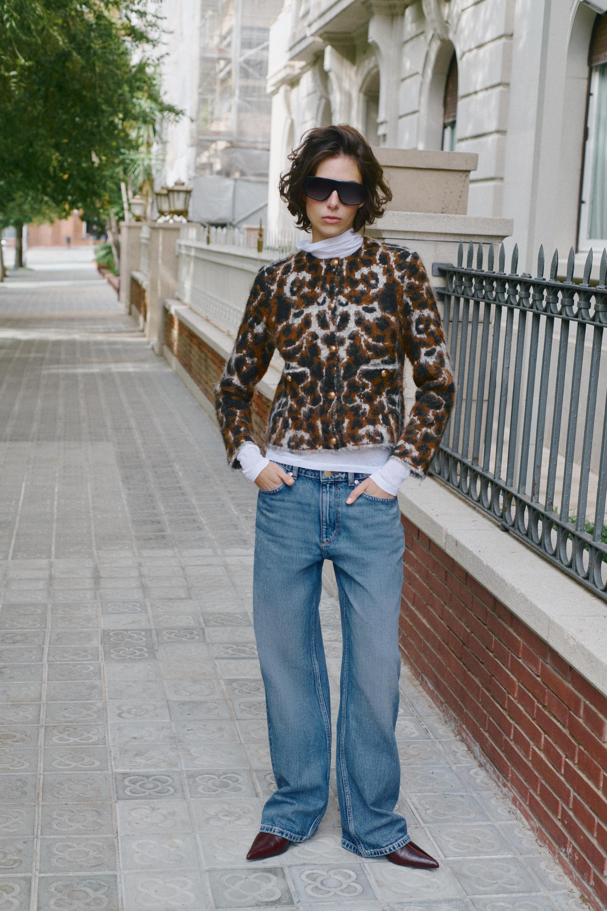 VESTE EN MAILLE JACQUARD ANIMAL