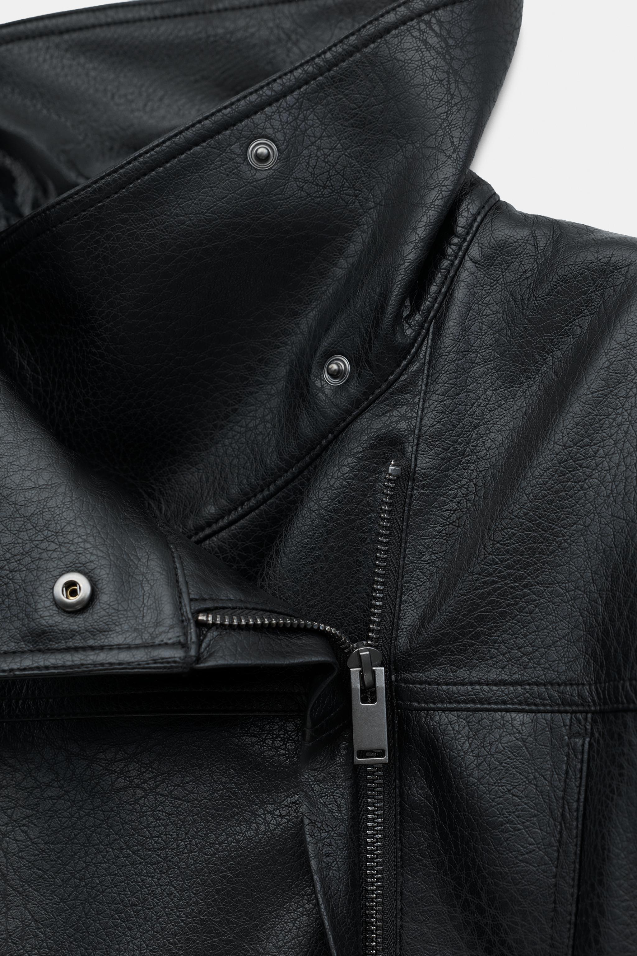 VESTE MATIÈRE SYNTHÉTIQUE ÉPAULETTES