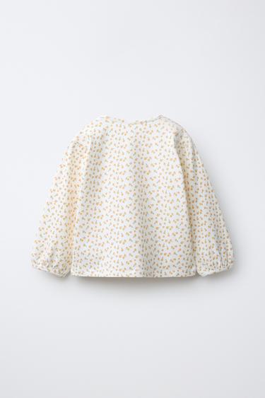 1 1/2-6 ANS/ PYJAMA BLOOMER FLEURI - Écru de Zara - Image 2
