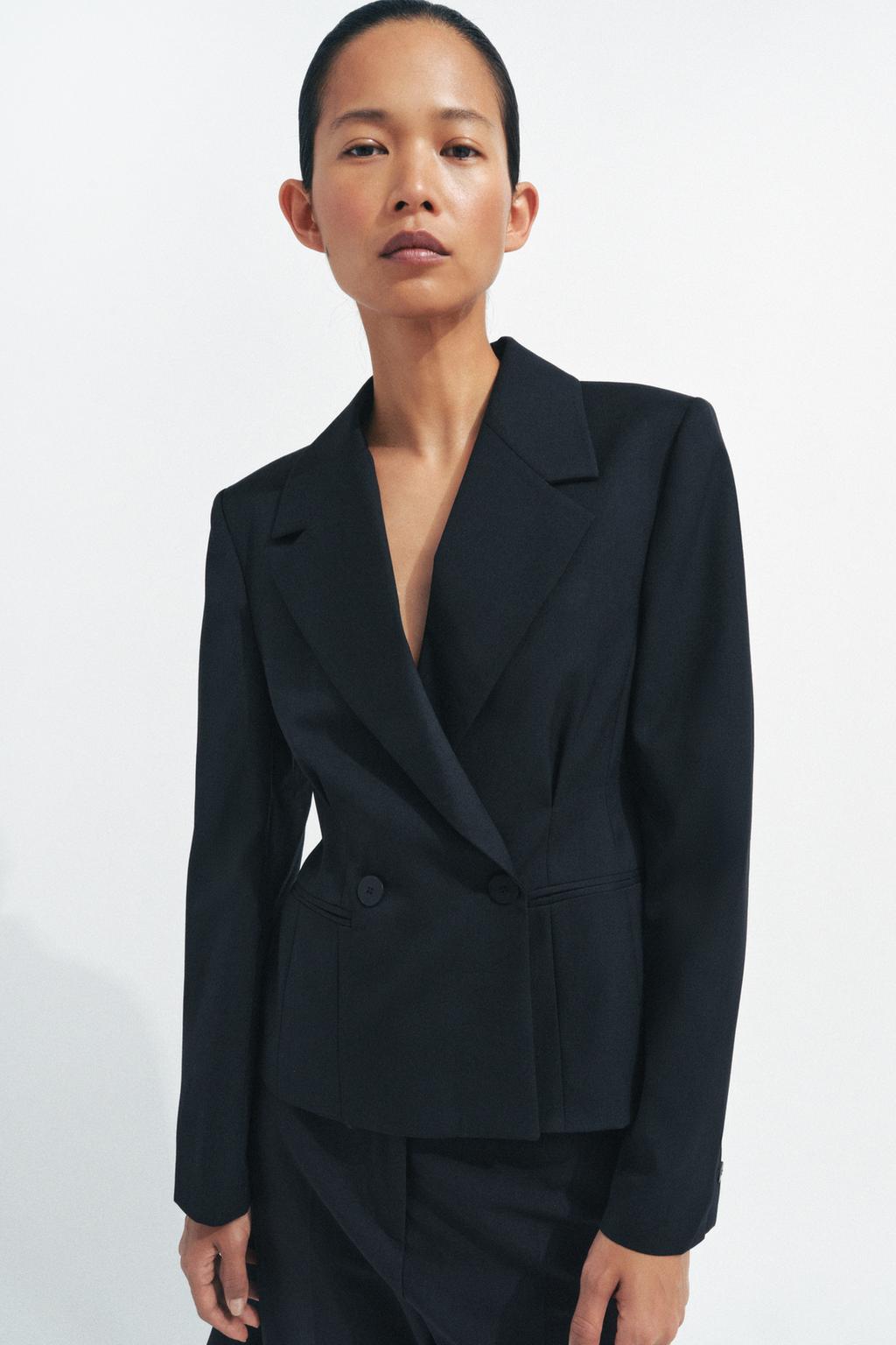 ZW COLLECTION WOOL BLEND TAILORED BLAZER - image 2