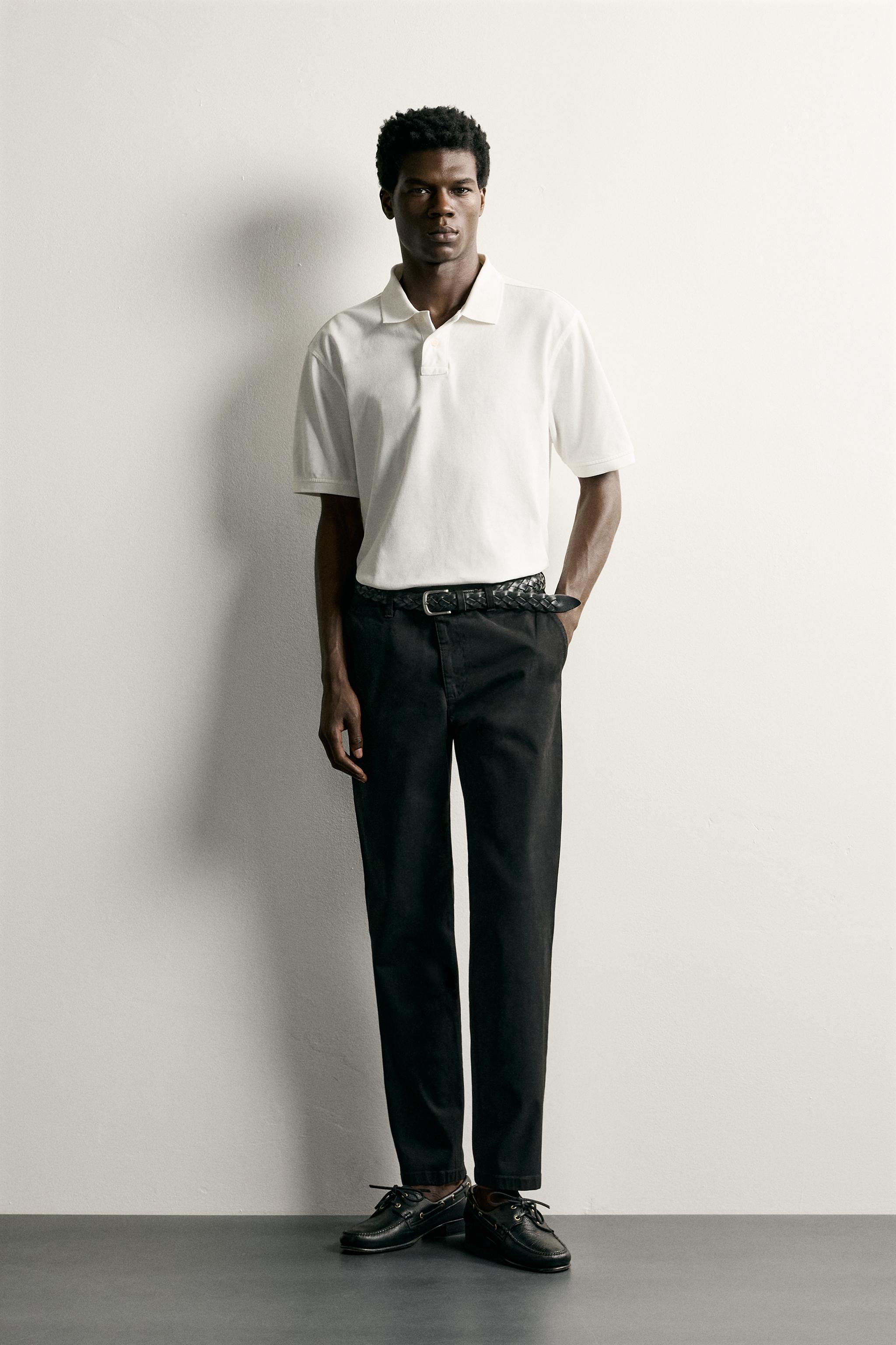 Zara SLIM FIT CHINO PANTOLON