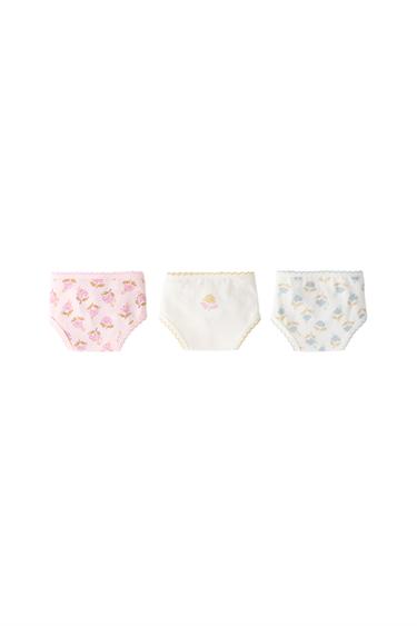 6-14 AÑOS/ PACK TRES BRAGUITAS BOHO - Multicolor de Zara
