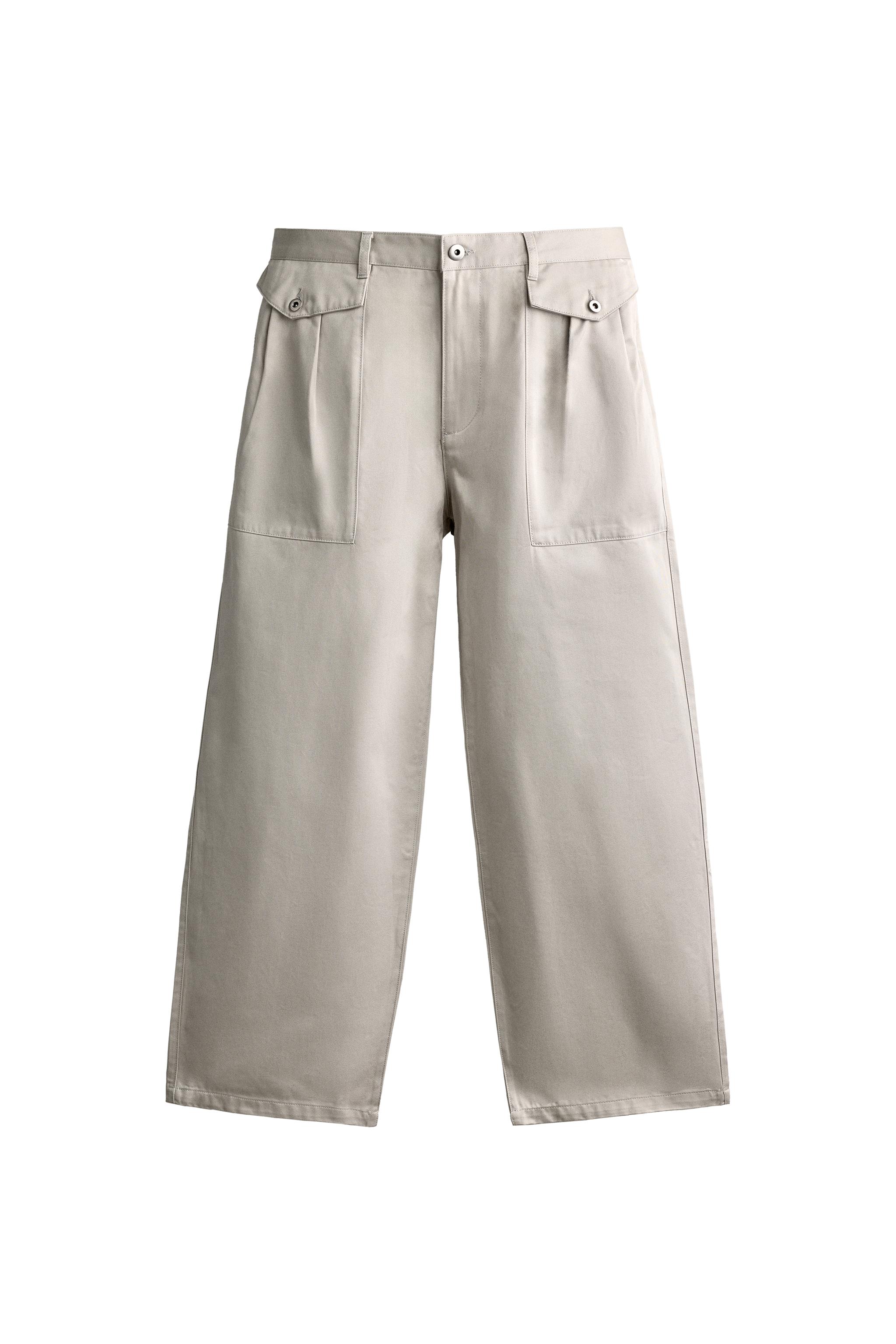 PANTALÓN STRAIGHT RELAXED FIT BOLSILLOS