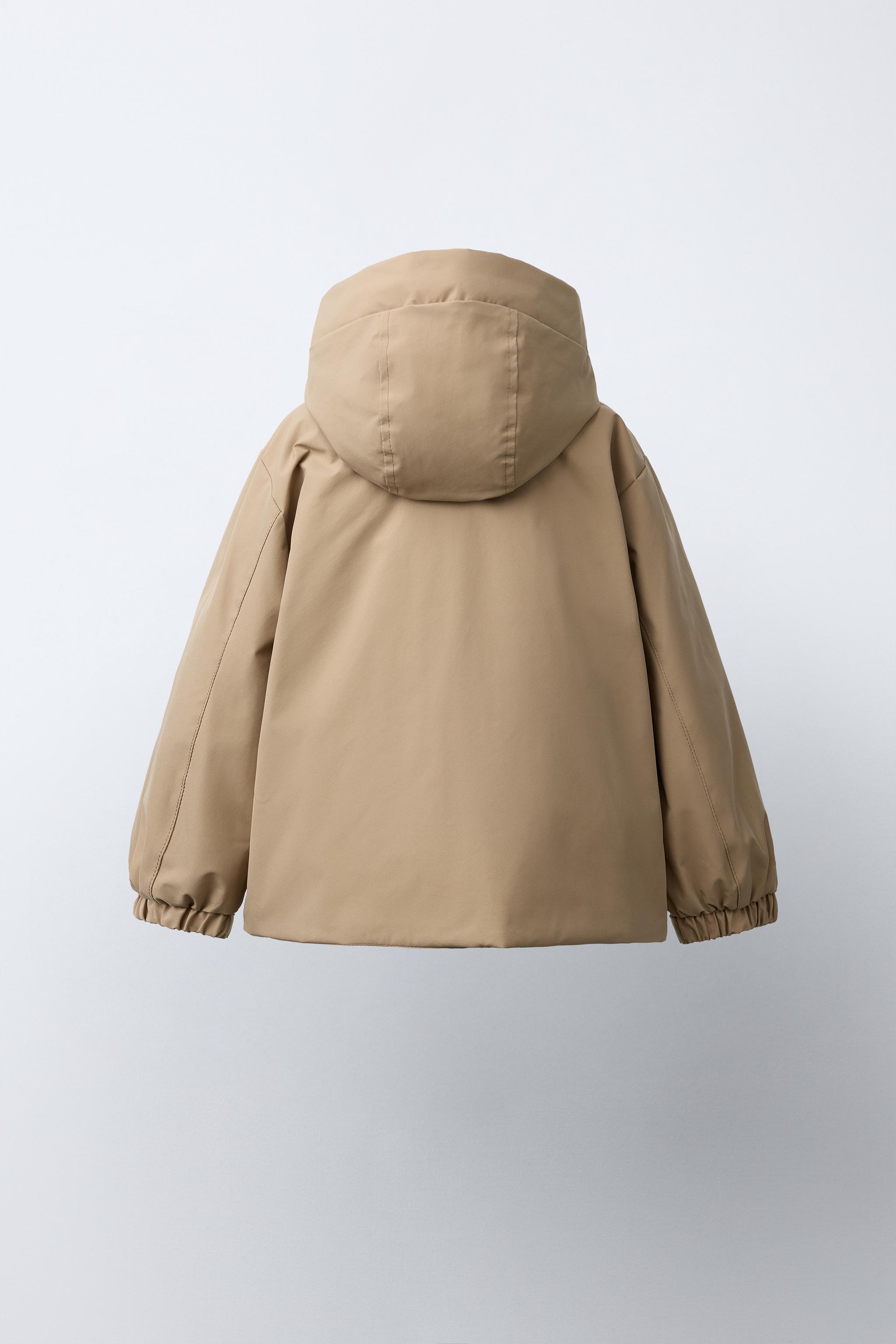 CONTRAST ZIP WATER REPELLENT PARKA