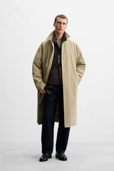 RELAXED FIT TRENCH COAT - Sand by Zara