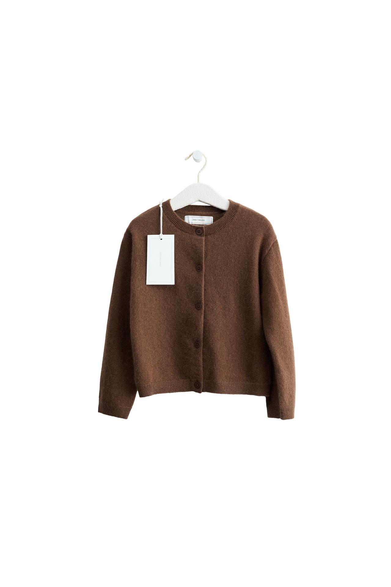 ZARA TIMELESS - 100% CASHMERE CARDIGAN