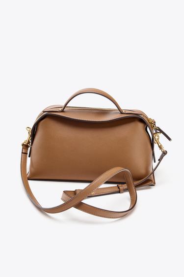 CITY BAG - Dark tan by Zara - Image 2