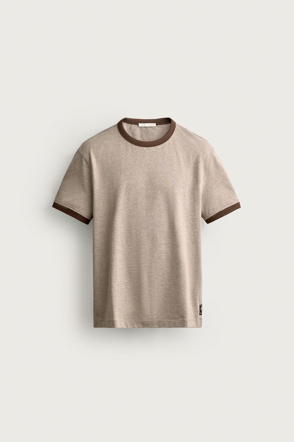 CONTRAST REGULAR FIT T-SHIRT