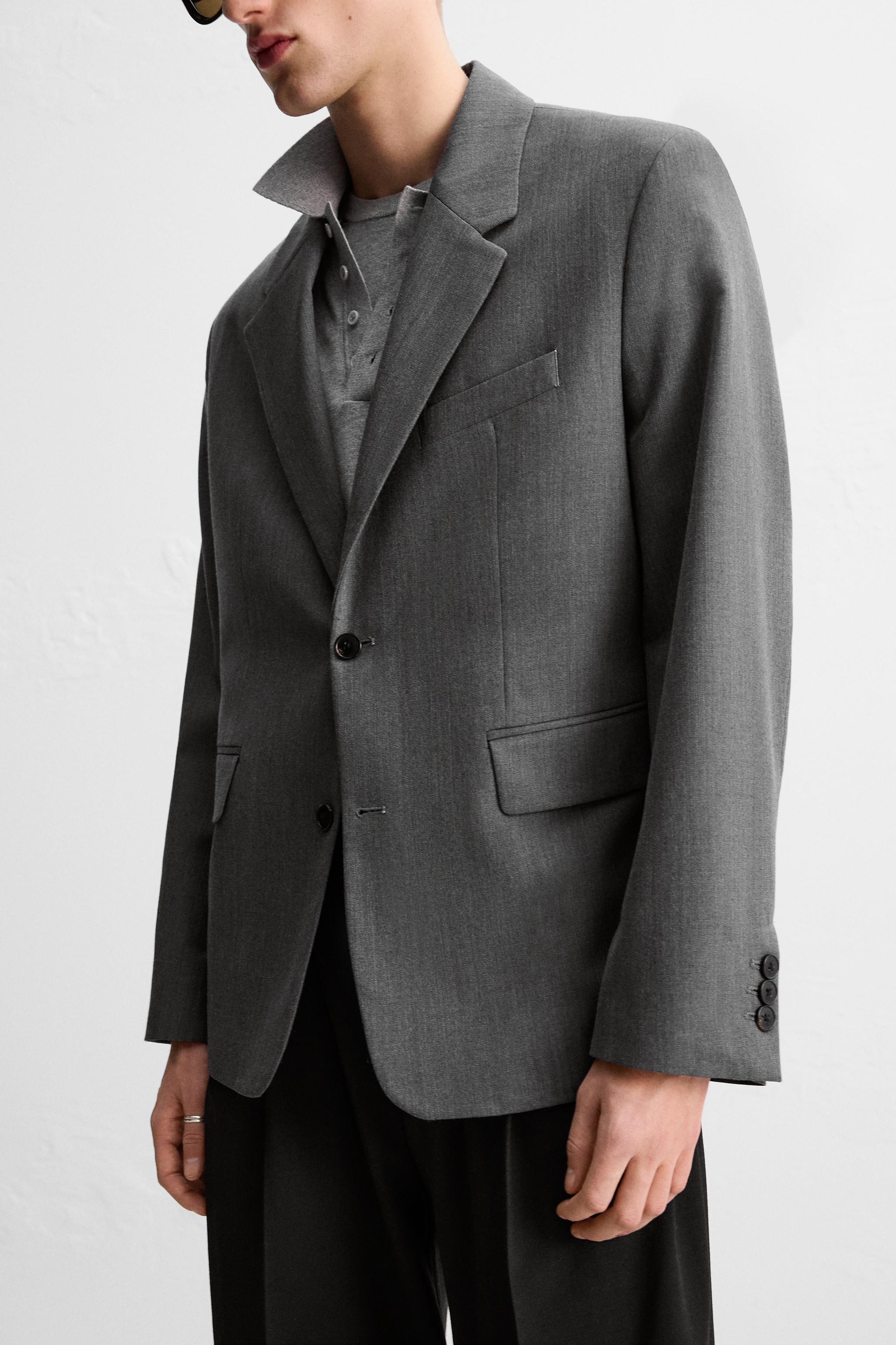 SUIT JACKET LIMITED EDITION - Gray | ZARA United States