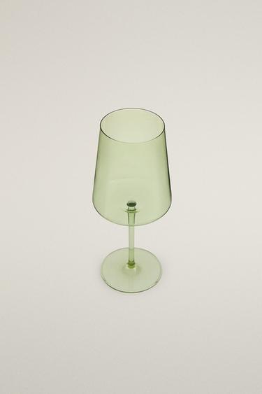 VERRE CRISTALLIN CÔNIQUE - Vert de Zara - Image 1