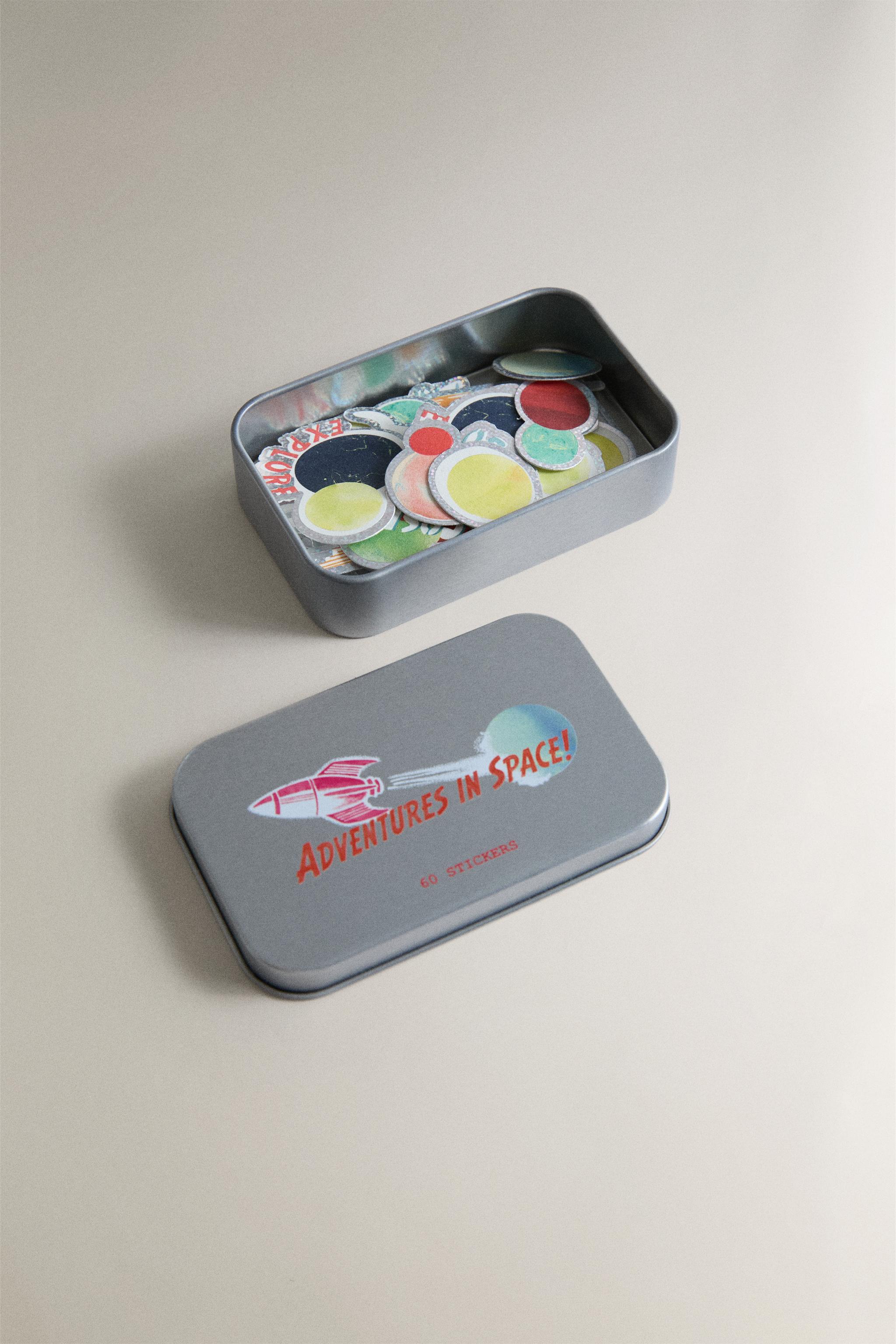 KIDS' SPACE STICKERS — Multicolored