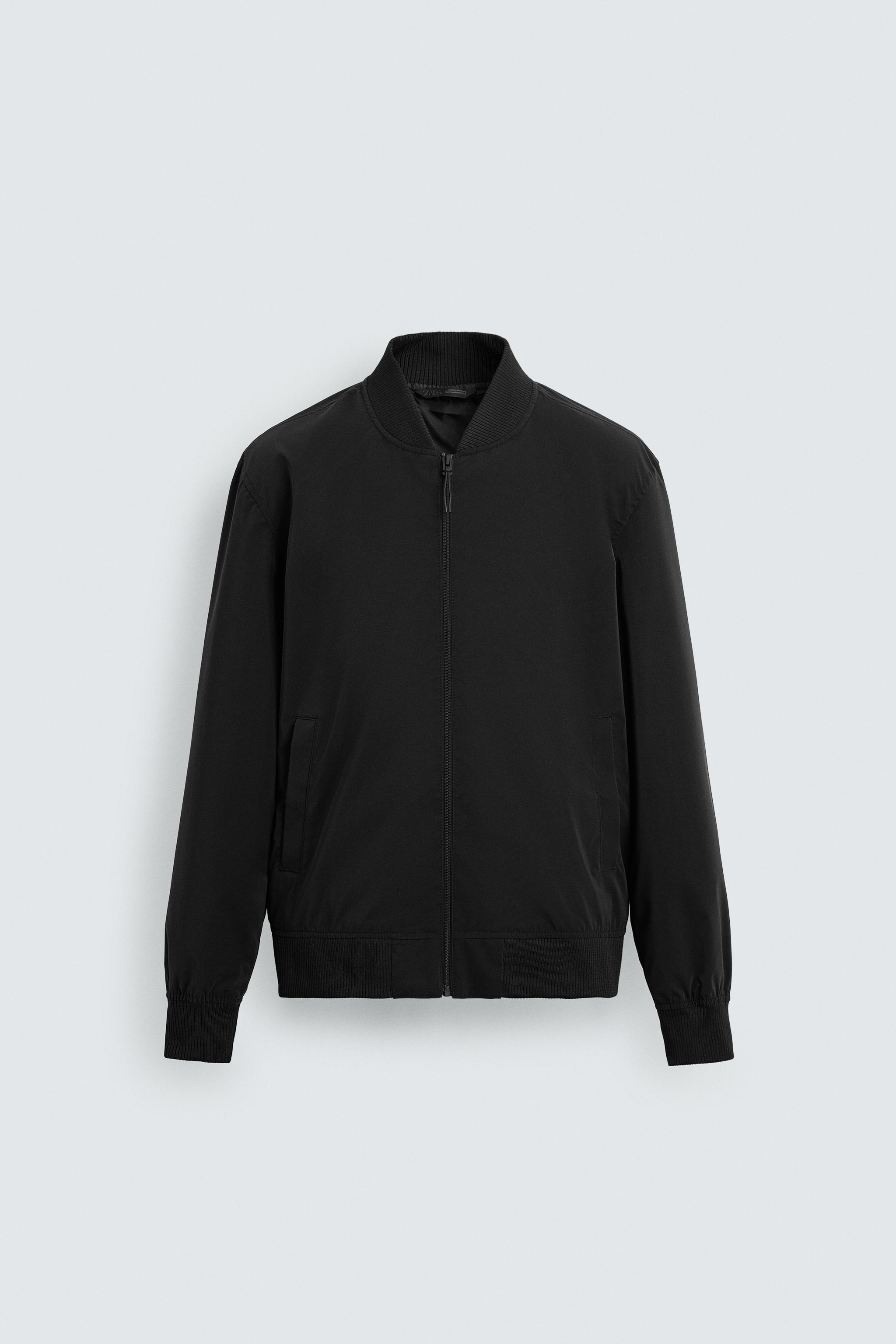 ZARA MA-1ジャケット ZARA ジャケット MA-1 黒 - メルカリ