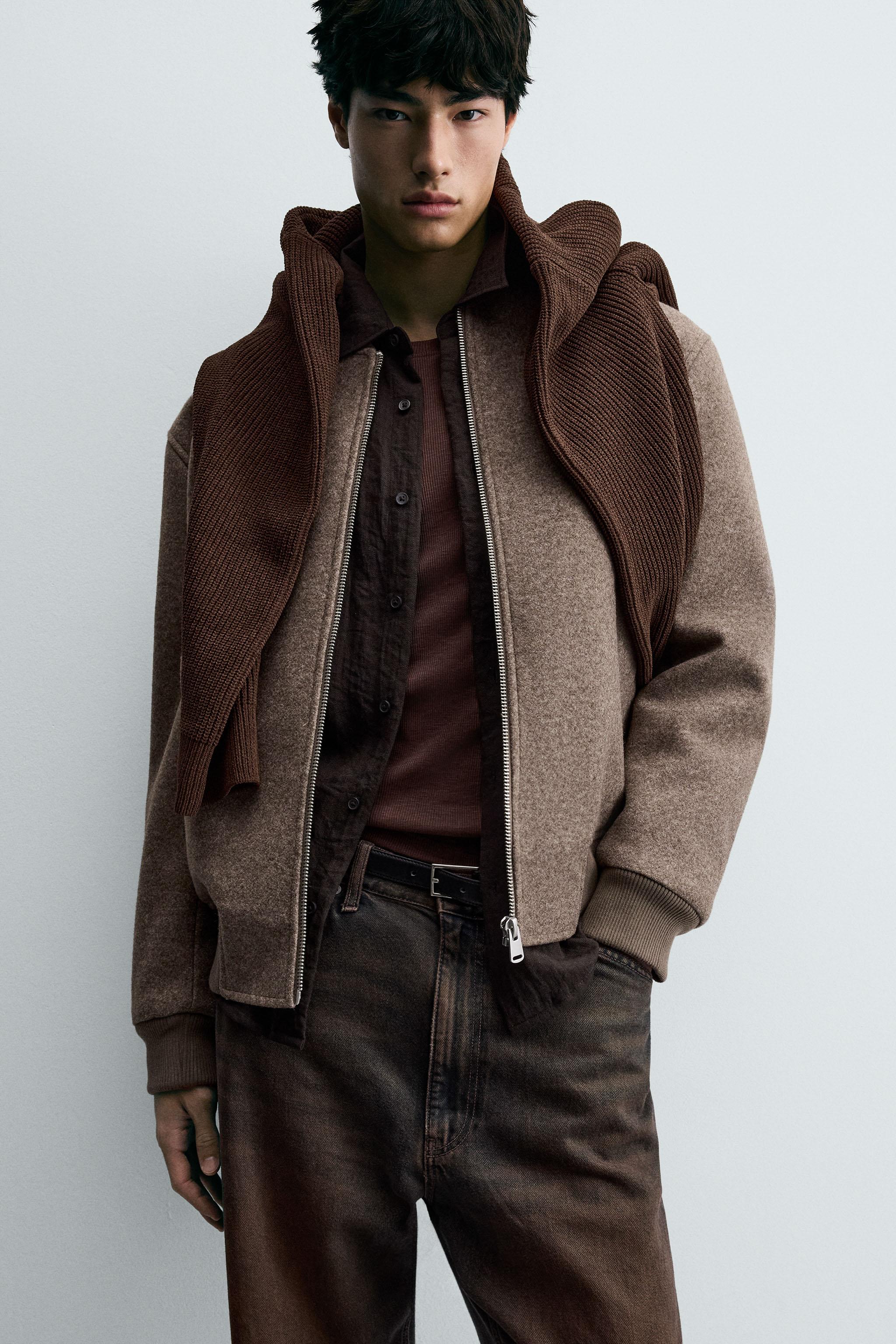 コンビボンバージャケット - ベージュ | ZARA Japan / 日本