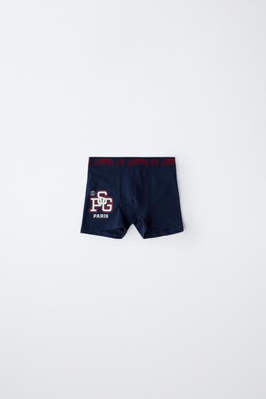 6-14 YEARS / PACK OF TWO PSG ® BOXERS - Navy / White by Zara - Image 2