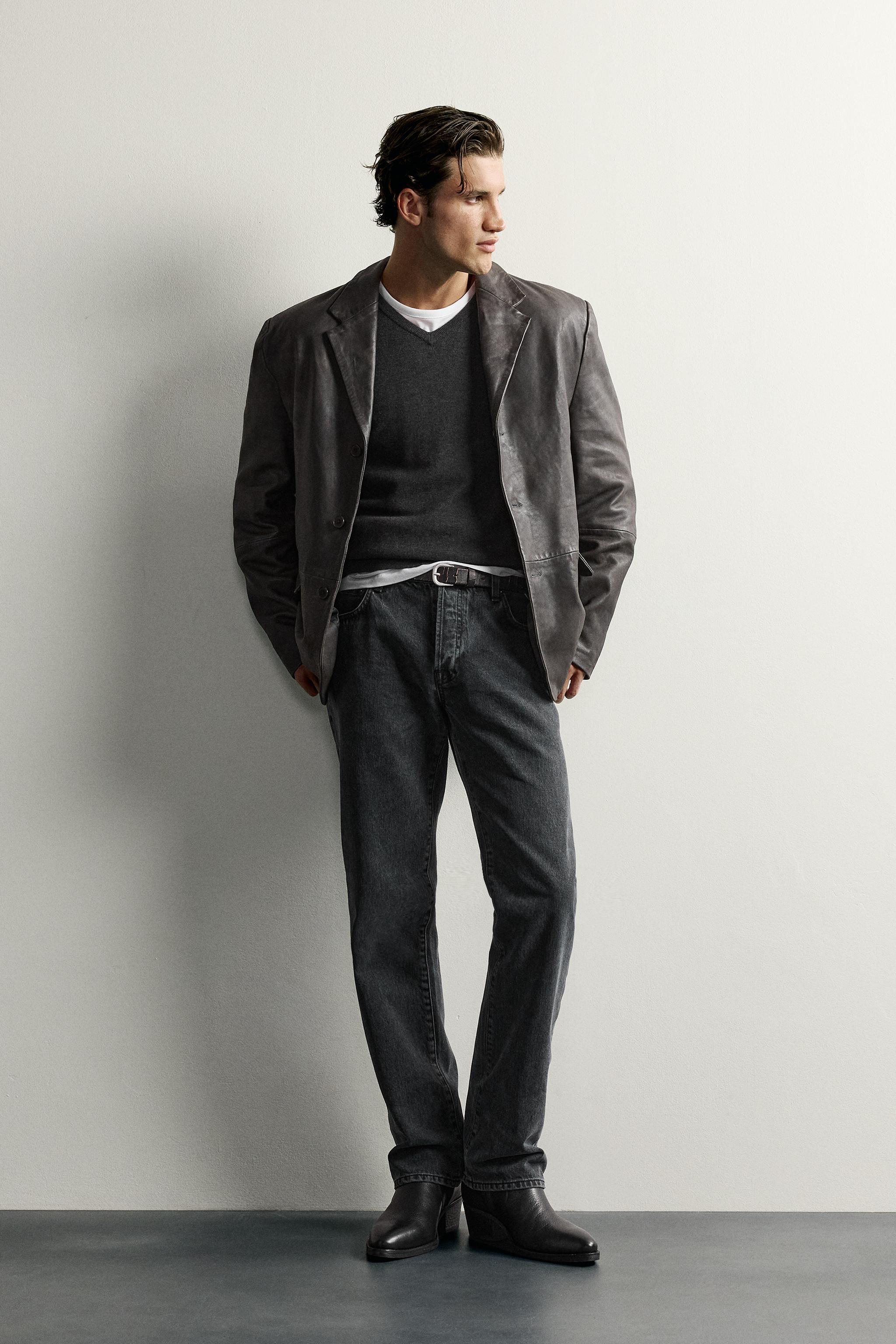 Zara DÜŞÜK BEL SLIM STRAIGHT FIT JEAN