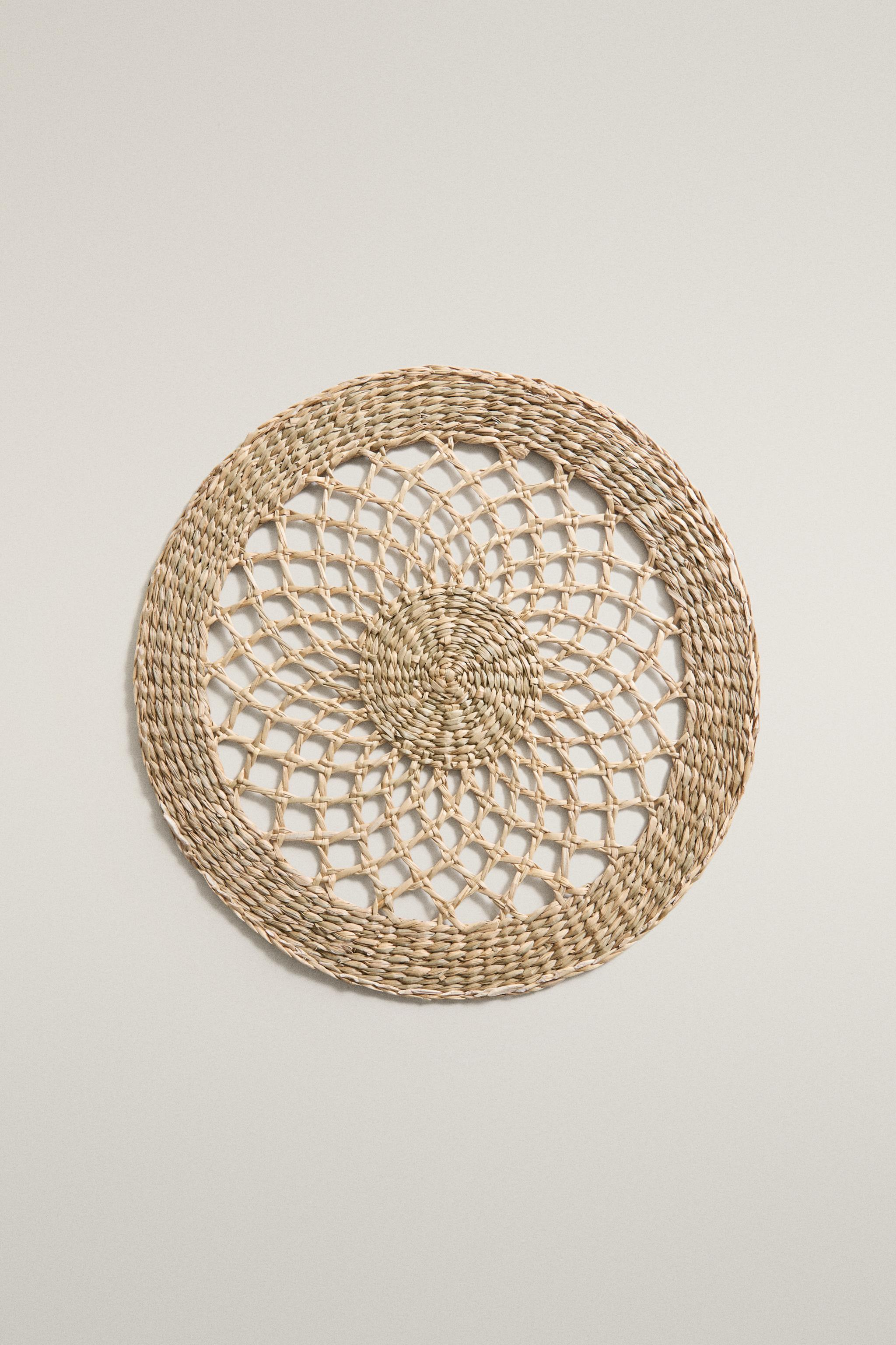 SET DE TABLE ROND EN FIBRE