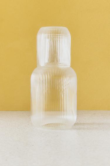 SERVICE DE NUIT BOROSILICATE RAYURES (LOT DE 2) -  de Zara