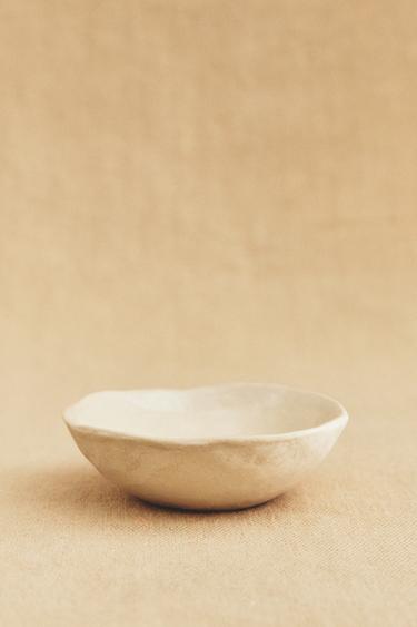IRREGULAR CERAMIC BOWL - Oyster-white by Zara - Image 5