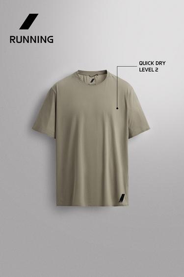 T-SHIRT TECHNIQUE RUNNING BIMATIÈRE - Gris anthracite de Zara - Image 6