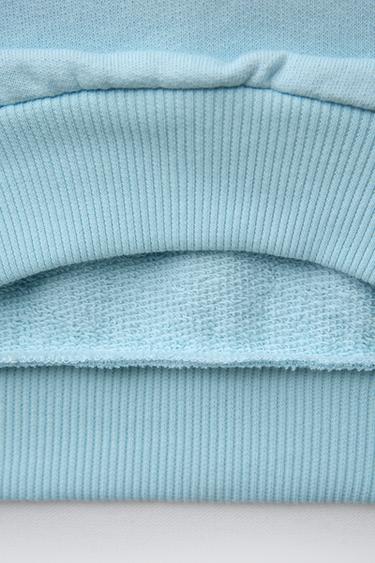 SWEAT IMPRIMÉ - Bleu clair de Zara - Image 3