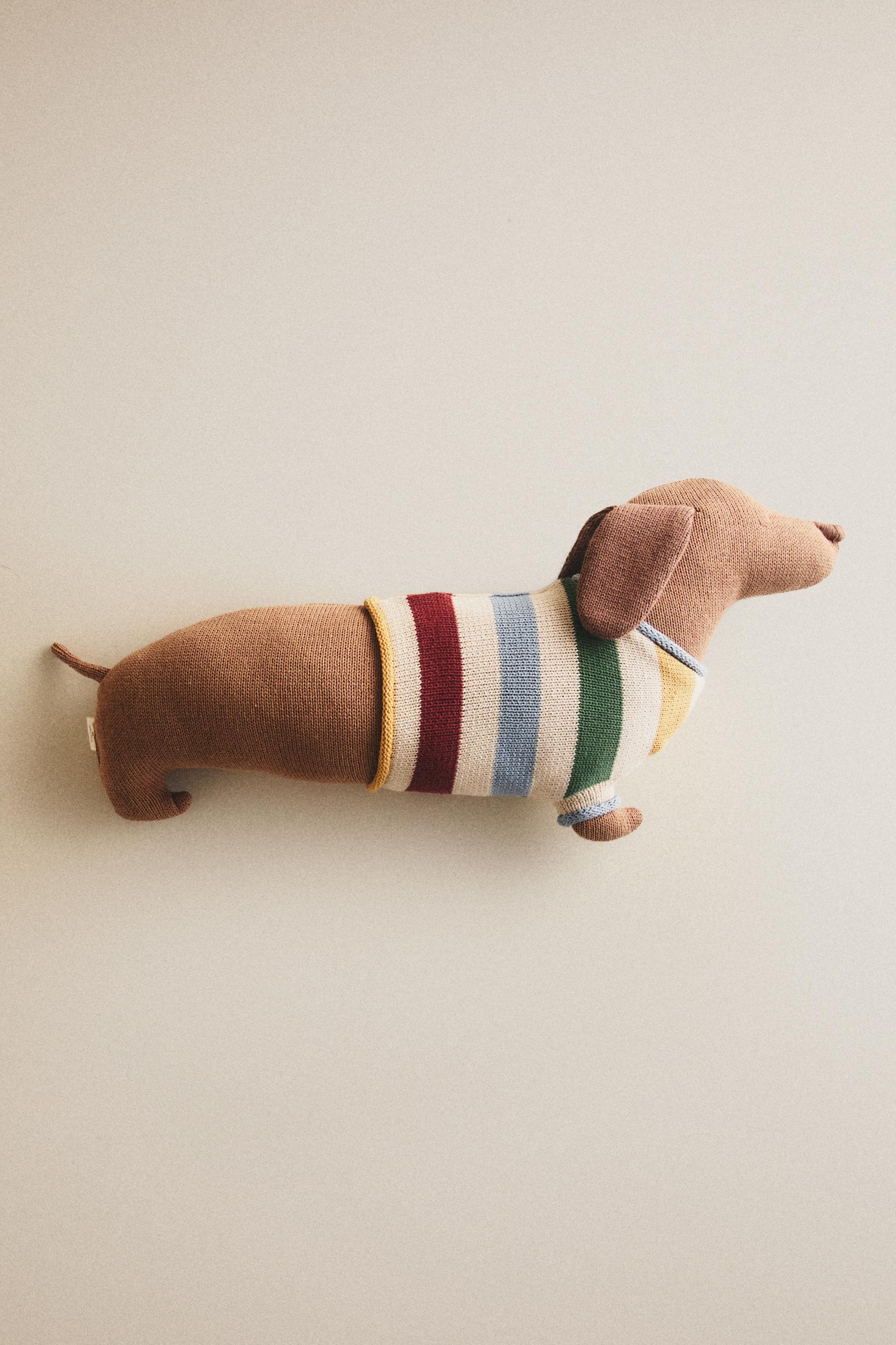 Zara KIDS’ KNITTED DOG CUSHION — фото 7