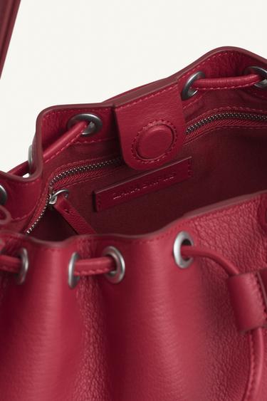 LTHR SHLDR BG 17 - Red by Zara - Image 6