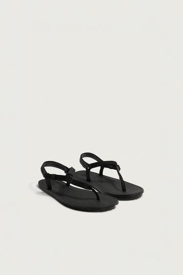 STRAPPY SANDALS - Black by Zara