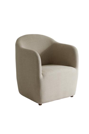 SESSEL AUS LEINEN - Hellbeige von Zara