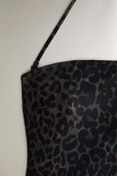 MAILLOT DE BAIN DE PLAGE IMPRIMÉ ANIMAL - Leopard de Zara - Image 2
